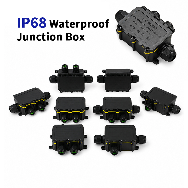 IP68 Waterproof Junction Box 2 - Outdoor Lighting Electrical Box 评论和价格