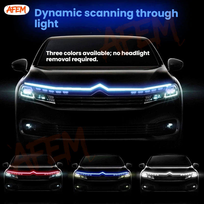Car Flashing 1pcs DRL For Chev - Waterproof Led Strip 评论和价格