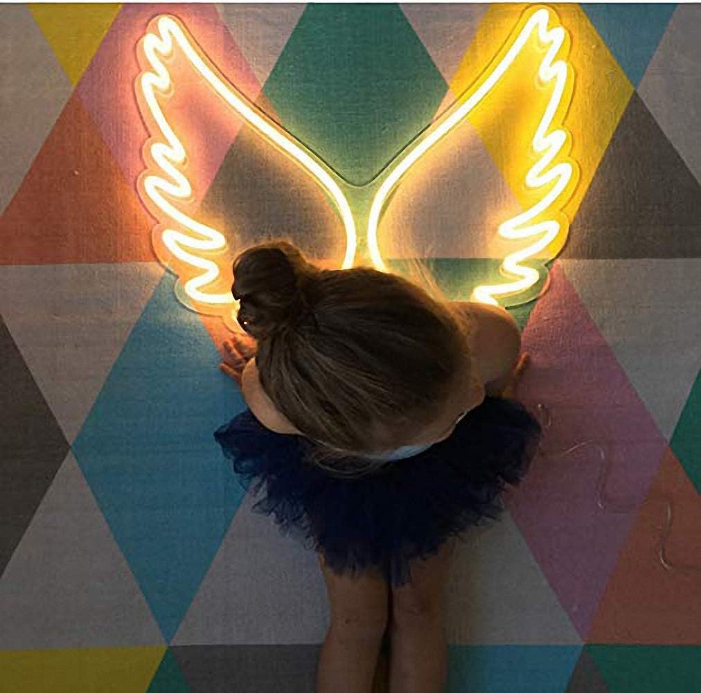 Princess Wing Neon Light Sign  - Outdoor Lighting B&Q 评论和价格