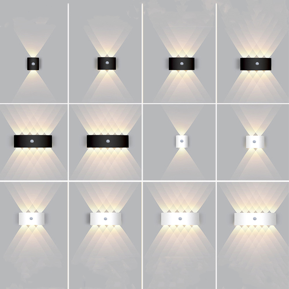 PIR Motion Sensor Wall Lamp AC - Outdoor Lighting Wall Mount 评论和价格