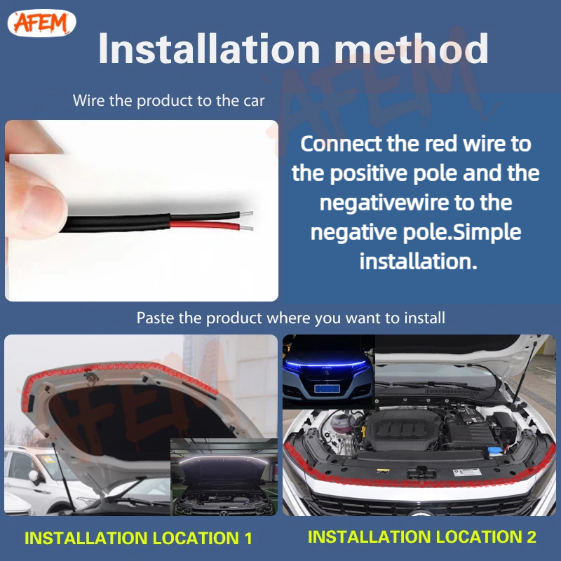 Car LED Daytime Running Light  - Waterproof Led Strip 评论和价格