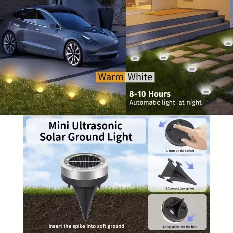Solar Disk Light IP68 Waterpro - Deck Step Light 评论和价格