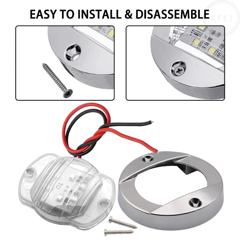 For Yacht Fishing Vessel 12V/2 - Deck Step Light 评论和价格