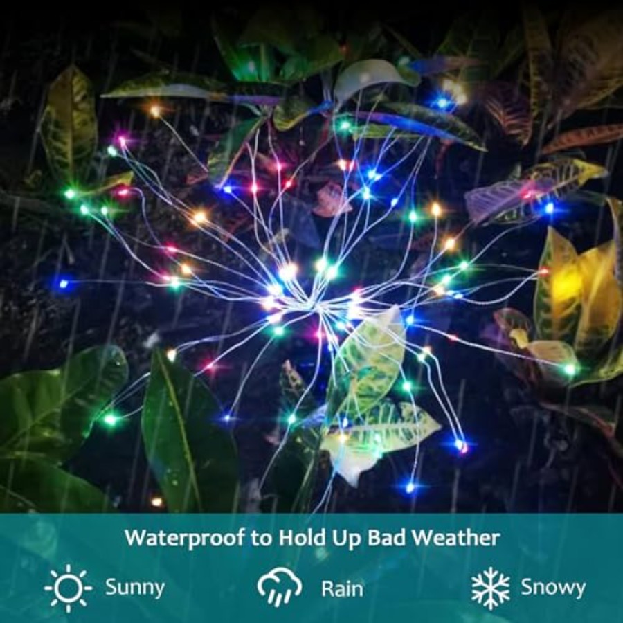 Solar Firework Lights, Lightin - Outdoor Lighting For Christmas 评论和价格